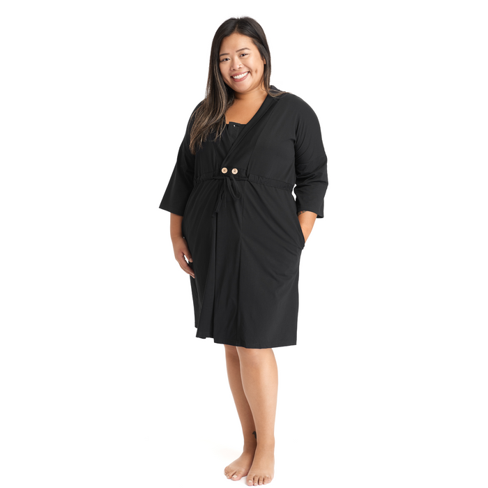 Breast Surgery Recovery Robe & Bra with Interior Pockets for Drains, Ice  Packs - Brobe — Brobe International, Inc.